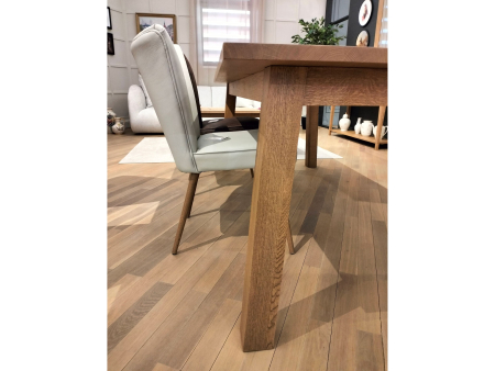 Masa lemn masiv stejar Cult 220cm, multiple finisaje disponibile, stil rustic [7]