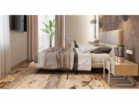 Pat tapitat minimalist Laval, tablie inalta capitonata, somiera metalica, picioare inox 18cm, laterale dehusabile, stil contemporan, personalizabil [21]