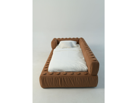 Pat pentru copii tapitat Lego, cu laterala de protectie, lada depozitare, somiera metalica, picioare plastic 3cm, stil contemporan, personalizabil [22]