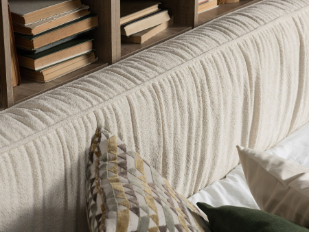 Pat pentru copii tapitat Parma, lada depozitare, picioare metalice 10cm, stil contemporan, personalizabil [8]