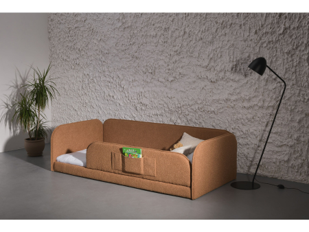 Pat pentru copii tapitat Rio, fara lada depozitare, picioare plastic 1cm, stil contemporan, personalizabil [13]