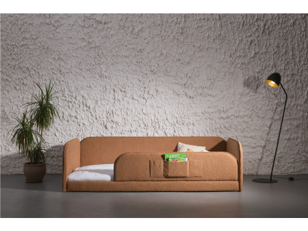 Pat pentru copii tapitat Rio, fara lada depozitare, picioare plastic 1cm, stil contemporan, personalizabil [18]