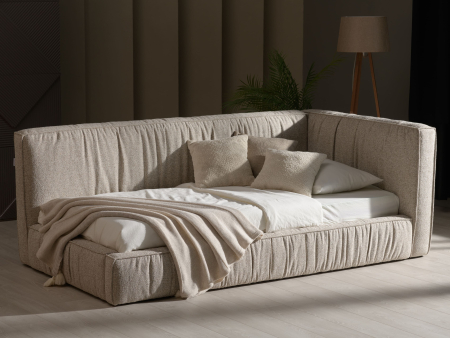 Pat pentru copii tapitat Terni, cu inaltime mica, lada depozitare, somiera metalica, picioare plastic 3cm, stil contemporan, personalizabil [17]