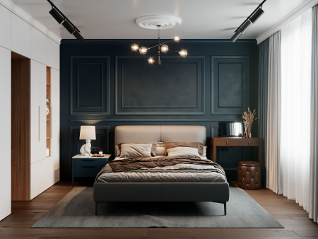 Pat tapitat Bremen cu tablie inalta, lada depozitare, somiera metalica, picioare metalice 15cm, laterale dehusabile, stil modern, personalizabil [6]