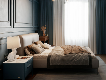 Pat tapitat Bremen cu tablie inalta, lada depozitare, somiera metalica, picioare metalice 15cm, laterale dehusabile, stil modern, personalizabil [2]