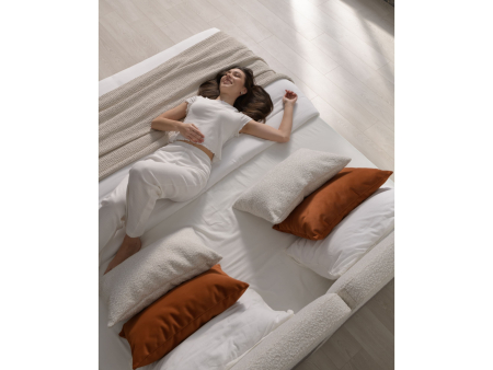 Pat tapitat Elim 2 cu tablie inalta capitonata, lada depozitare, somiera metalica, picioare plastic 3cm, laterale dehusabile, stil modern, personalizabil [4]