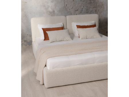 Pat tapitat Elim 2 cu tablie inalta capitonata, lada depozitare, somiera metalica, picioare plastic 3cm, laterale dehusabile, stil modern, personalizabil [29]