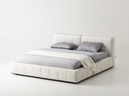 Summer Mood - Pat tapitat Estro H90cm cu tablie capitonata, lada depozitare, somiera metalica, picioare lemn 4cm, laterale dehusabile, stil contemporan, personalizabil