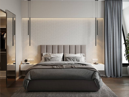 Pat tapitat Marsel cu tablie inalta, lada depozitare, somiera metalica, picioare plastic 3cm, laterale dehusabile, stil contemporan, personalizabil [13]