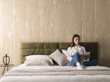 Pat tapitat Narni 1 cu tablie inalta, lada depozitare, somiera metalica, picioare metalice 10cm, laterale dehusabile, stil modern, personalizabil [18]