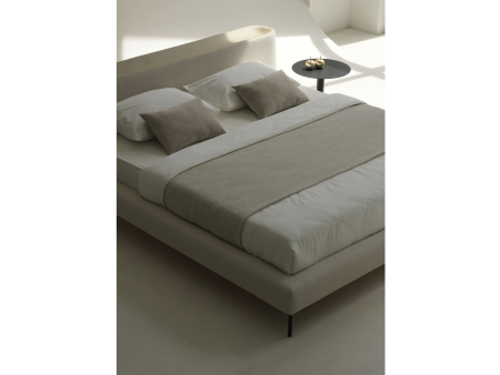 Pat tapitat Vertigo cu tablie inalta capitonata, picioare metal 16cm, laterale dehusabile, stil contemporan, personalizabil [21]