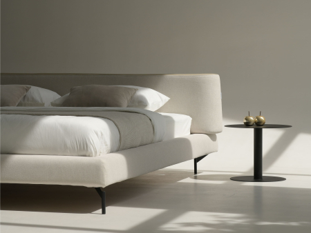 Pat tapitat Vertigo cu tablie inalta capitonata, picioare metal 16cm, laterale dehusabile, stil contemporan, personalizabil [7]