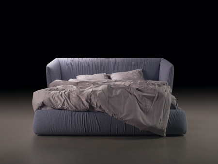 Pat tapitat Too Night, tablie inalta capitonata, lada depozitare, somiera metalica, picioare lemn 4cm, laterale dehusabile, stil contemporan, personalizabil [5]