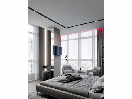 Pat tapitat Vogue, tablie inalta capitonata, somiera metalica, picioare inox 14cm, laterale dehusabile, stil contemporan, personalizabil [20]