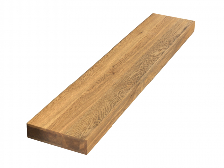 Living - Polita de perete Wally 120cm, lemn masiv, multiple finisaje disponibile, stil minimalist