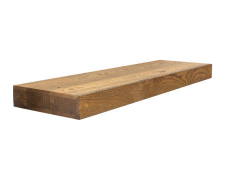 Living - Polita de perete Wally 80cm, lemn masiv, multiple finisaje disponibile, stil minimalist