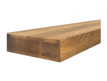 Polita de perete Wally 80cm, lemn masiv, multiple finisaje disponibile, stil minimalist [15]