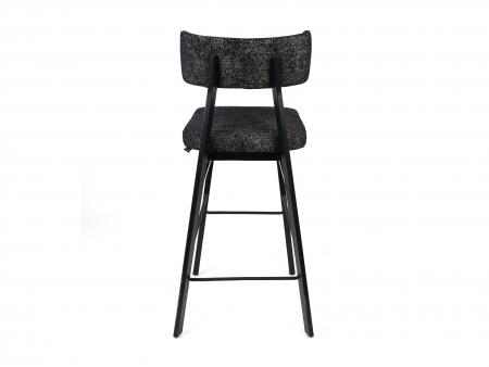 Scaun bar H75cm Chloe, tapitat, personalizabil, lemn masiv stejar, stil contemporan, tapiterie stofa sau piele [8]