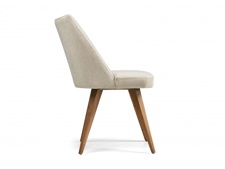 Scaun Brooklyn 39, tapitat, personalizabil, picioare lemn masiv, stil contemporan, tapiterie stofa [1]
