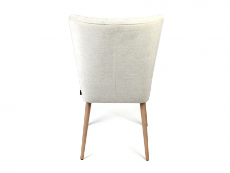 Scaun elegant Christopher, tapitat, personalizabil, lemn masiv stejar, stil contemporan, tapiterie stofa sau piele [16]