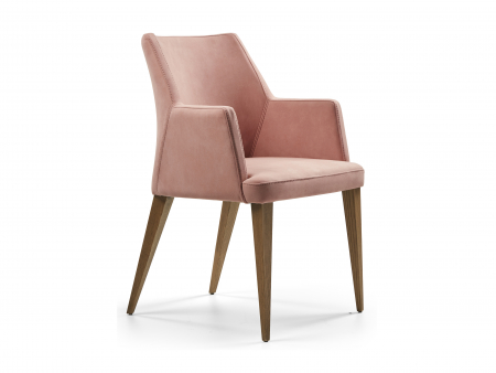 Top vanzari in ultimele luni - Scaun cu brate Ergo Plus, tapitat, personalizabil, picioare lemn masiv, scoica lemn masiv, stil contemporan, tapiterie stofa