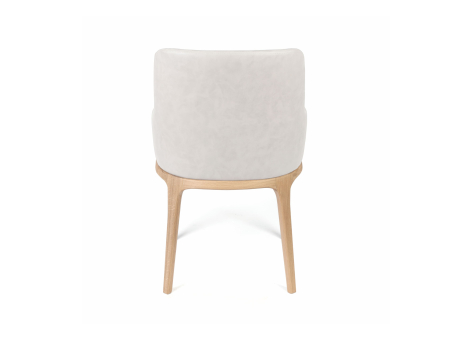 Scaun cu brate Movano, tapitat, personalizabil, picioare lemn masiv, scoica lemn masiv, stil contemporan, tapiterie stofa sau piele [5]