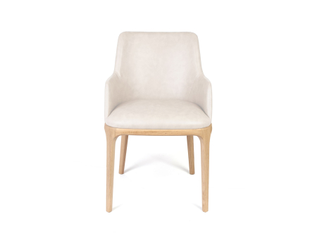 Scaun cu brate Movano, tapitat, personalizabil, picioare lemn masiv, scoica lemn masiv, stil contemporan, tapiterie stofa sau piele [3]