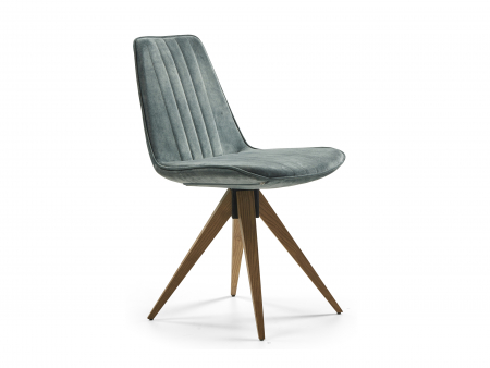 Scaune Dining - Scaun Eterna 50, tapitat, personalizabil, picioare lemn masiv, scoica lemn masiv, stil contemporan, tapiterie stofa