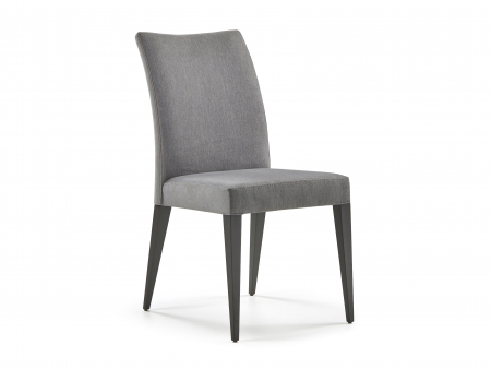 Scaune Dining - Scaun Milano, tapitat, personalizabil, picioare lemn masiv, stil modern, tapiterie stofa