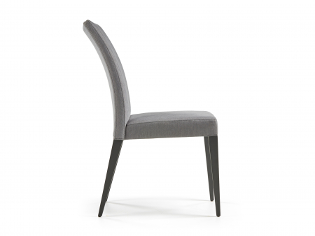 Scaun Milano, tapitat, personalizabil, picioare lemn masiv, stil modern, tapiterie stofa [4]