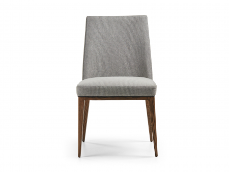 Scaune Dining - Scaun Soho, tapitat, personalizabil, picioare lemn masiv, stil modern, tapiterie stofa
