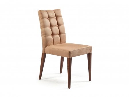 Scaune Dining - Scaun Venice Plus, tapitat, personalizabil, picioare lemn masiv, stil modern, tapiterie stofa