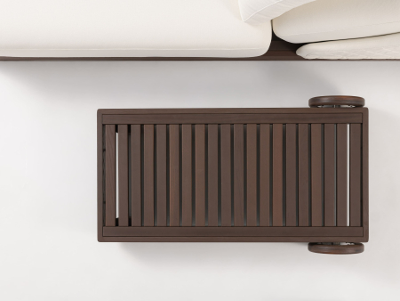 Sezlong pentru plaja cu spatar reglabil Portofino 100-150cm, personalizabil, stil contemporan, lemn masiv, stofa pentru uz exterior [22]