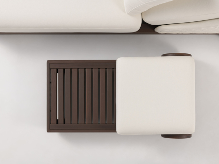 Sezlong pentru plaja cu spatar reglabil Portofino 100-150cm, personalizabil, stil contemporan, lemn masiv, stofa pentru uz exterior [15]
