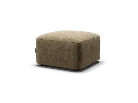 Accesorii - Taburet tapitat Puff One 55x55cm, tapitat, personalizabil, stil minimalist