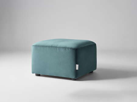 Taburet tapitat Puff One 55x55cm, tapitat, personalizabil, stil minimalist [8]