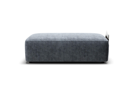 Taburet tapitat Puff Twice 110x55cm, tapitat, personalizabil, stil minimalist [1]