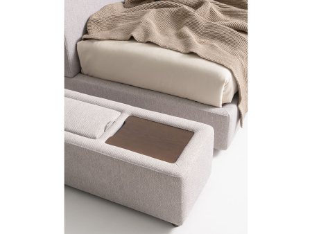 Taburet tapitat Soft 114x40cm, cu spatiu de depozitare, tapitat, personalizabil, stil minimalist [9]
