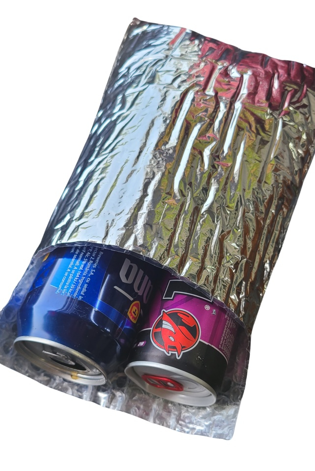 10 buc pungi termice cu bule pentru sandwich si doze bauturi 170 x 220 + 50 mm [3]