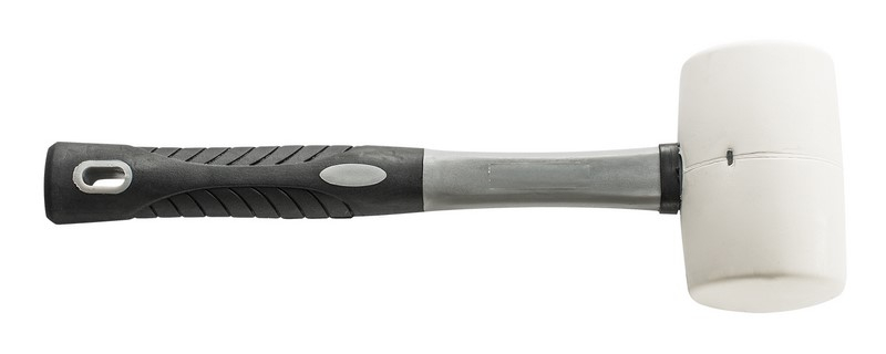 CIOCAN DE CAUCIUC ALB 65MM [1]