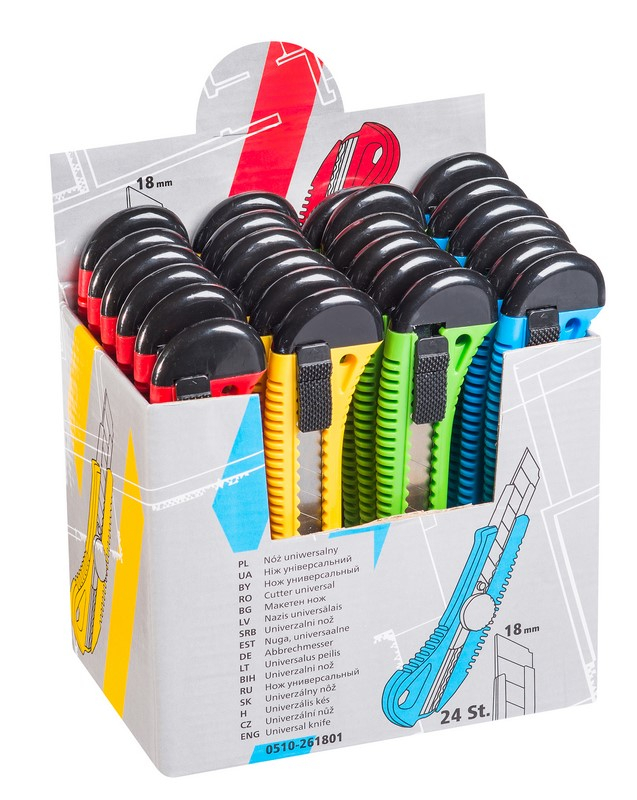 CUTTER SERIA 26 UNIVERSAL 18MM SET 24 [1]