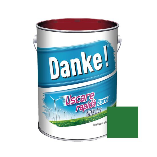 Email uscare rapida, exterior, culoare verde deschis , 0.75 L Danke [1]