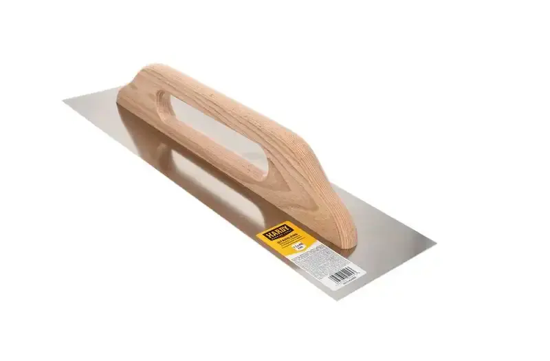 Gletiera HARDY Seria 43, Lama Din Inox, Maner Din Lemn, 13 X 48 Cm [1]