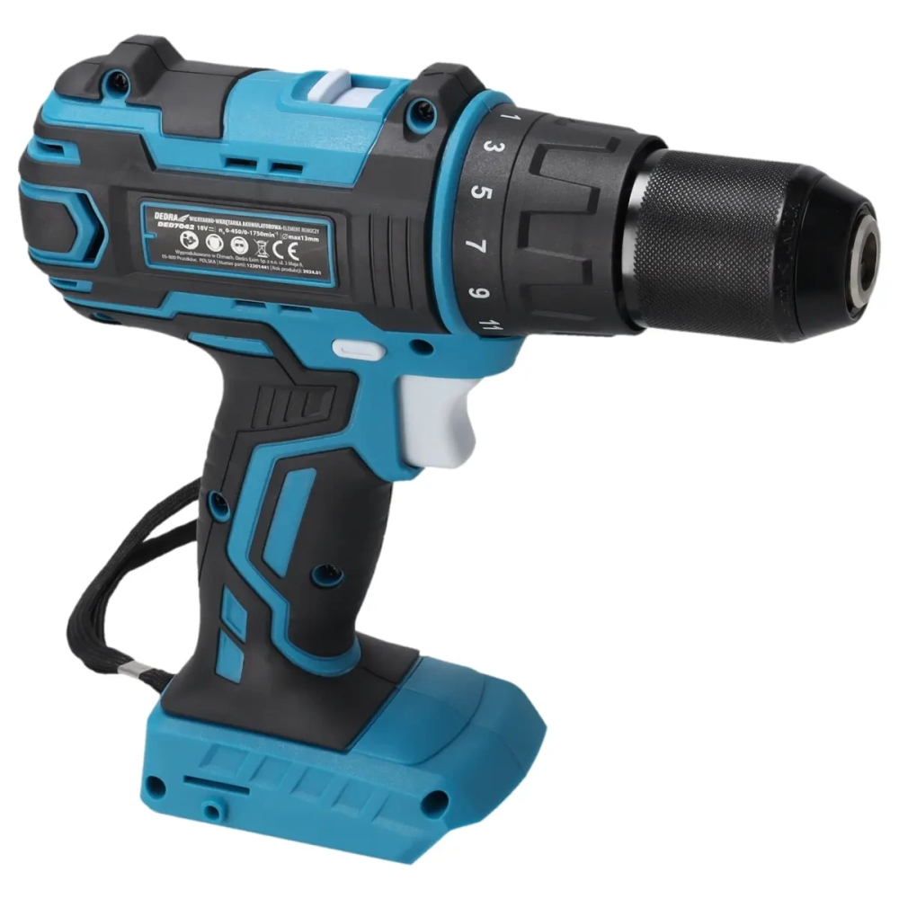 Maşina de găurit/ înşurubat cu acumulator 18V, mandrină 13mm, impact [4]