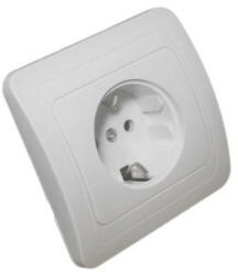 Priza simpla cu Contact de protectie - montaj incastrat [1]