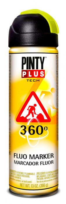 Spray vopsea marcaj fluorescent galben Pinty plus [1]