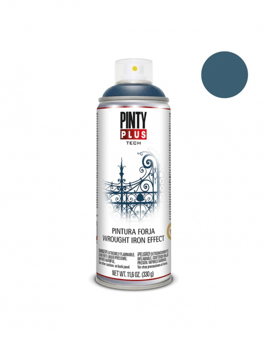 Spray vopsea pentru fier forjat Albastru Pinty plus [1]