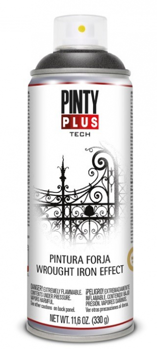 Spray vopsea pentru fier forjat Negru Pinty plus [1]