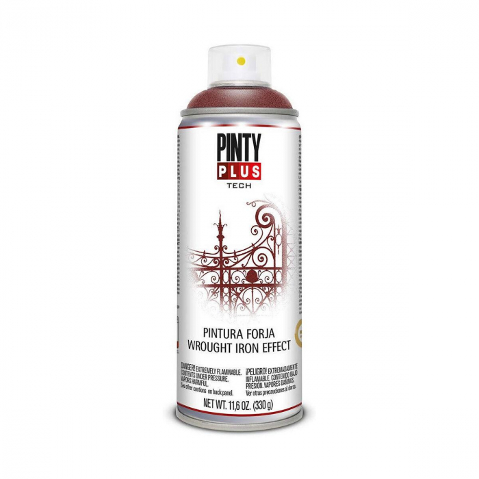 Spray vopsea pentru fier forjat Rosu  Pinty plus [1]
