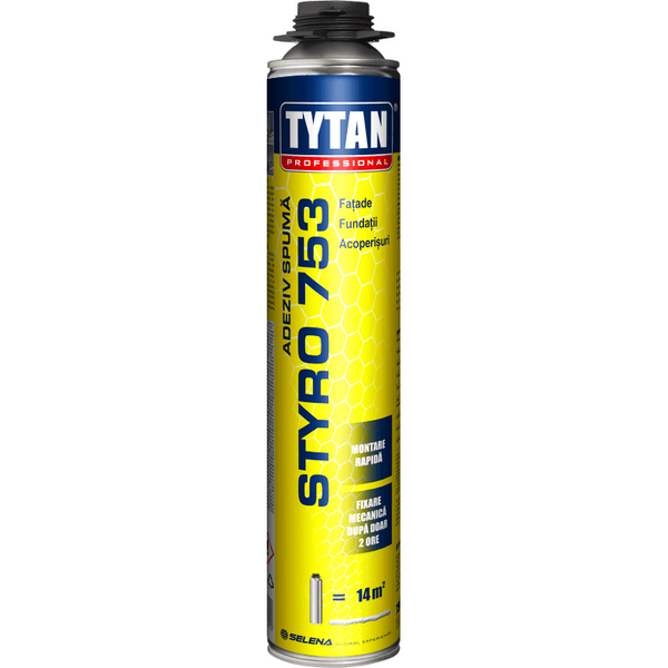 Adeziv spuma pistol izolare Styro 753 750ml [1]